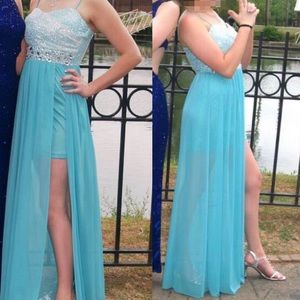 Slit Prom Dress